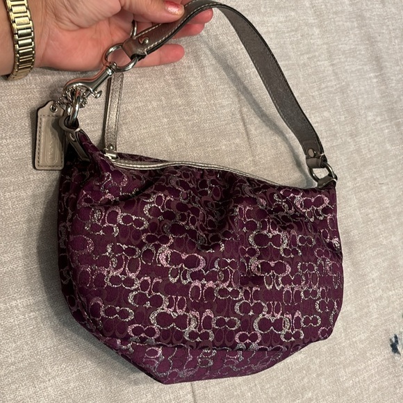 FINAL PRICE 🔥Coach mini bag  very pretty purple 🟣 - Picture 3 of 10